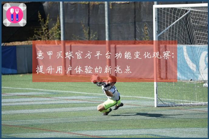 意甲买球官方平台功能变化观察：提升用户体验的新亮点